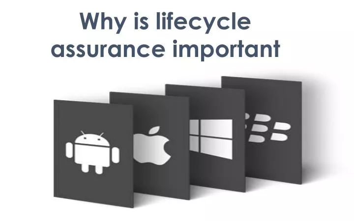 why is lifecycle assurance important