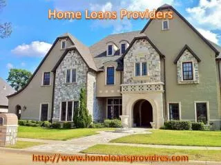 More information about Home Loans Providers in USA