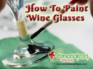 How to Paint On Wine Glass