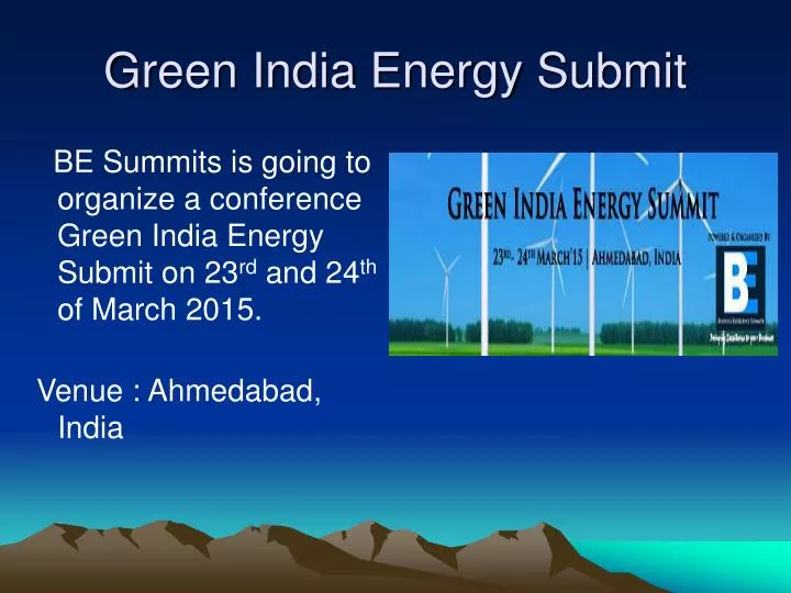 green india energy submit