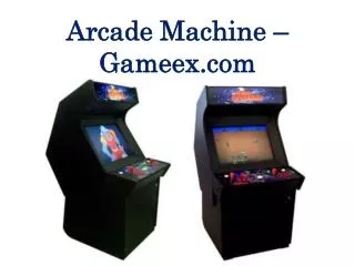 arcade machine gameex com