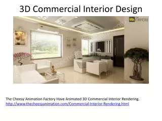 3D Commercial Interior Rendering