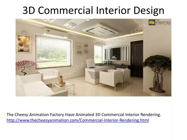 3d commercial interior design