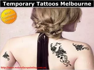 Temporary Tattoos Melbourne