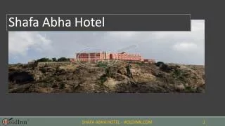 Shafa Abha Hotel Abha Saudi Arabia Luxury hotels