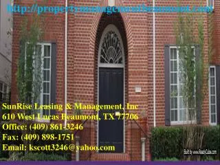 Home| Apartment Leasing | Real Estate Leasing and Management