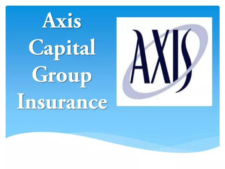 axis capital group insurance