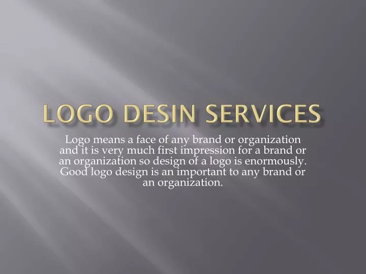 logo desin services