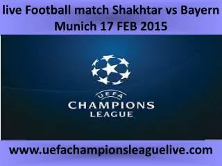 IOS stream Football ((( Shakhtar vs Bayern Munich )))