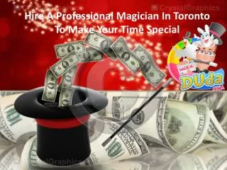 Professional Magician Toronto