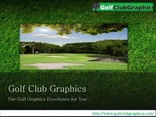 Stunning Golff Course Graphics : Golf Club Graphics