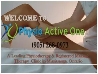 Registered Massage & Physiotherapy Clinic in Mississauga