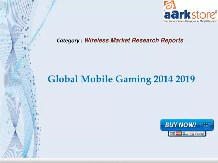 global mobile gaming 2014 2019