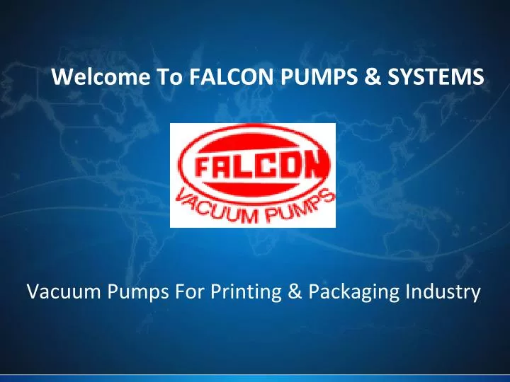 welcome to falcon pumps systems