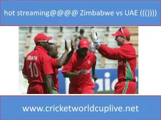 hot streaming@@@@ Zimbabwe vs UAE ((())))