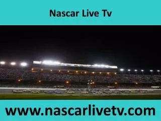 nascar tv coverage