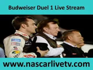 Watch Nascar Budweiser Duel 1 2015 Online Live