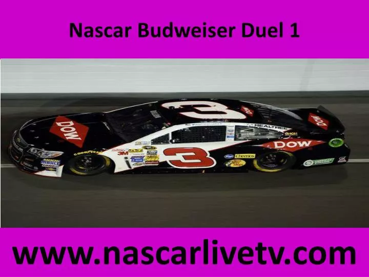 nascar budweiser duel 1