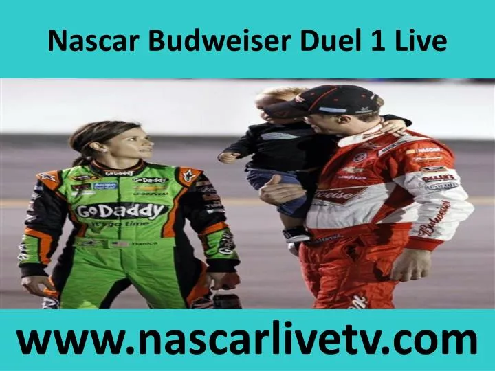 nascar budweiser duel 1 live