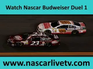 watch nascar budweiser duel 1