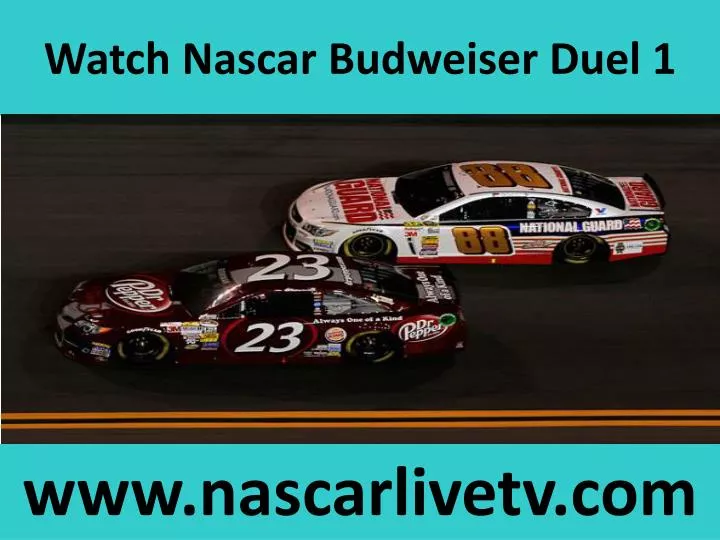 watch nascar budweiser duel 1