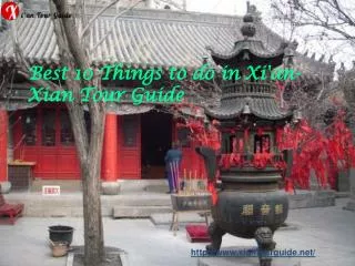 Best 10 things to do in xi'an xian tour guide