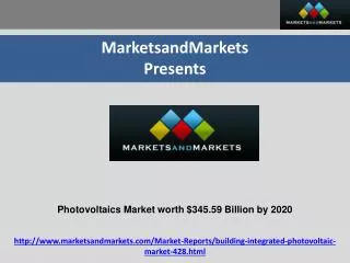 Photovoltaics Market