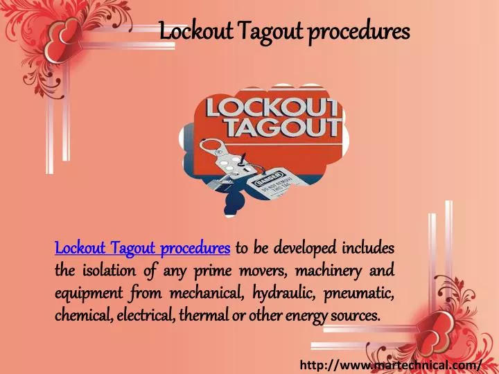 lockout tagout procedures