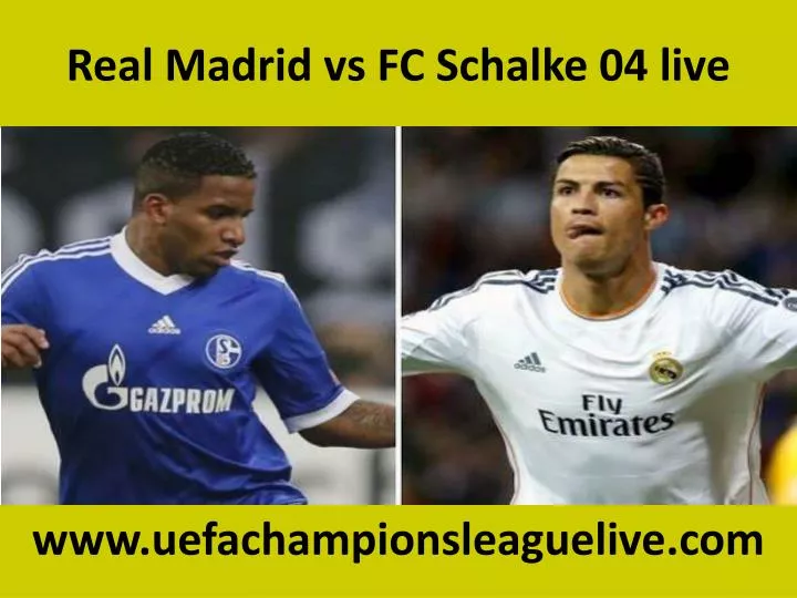 real madrid vs fc schalke 04 live