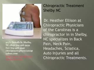 Sciatica Chiropractic Treatment in North Carolina
