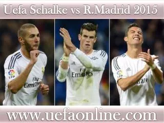 Football sports ((( Schalke vs R.Madrid ))) match live 18 FE