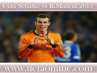 Go Stream HD ((( Schalke vs R.Madrid ))) 18 FEB