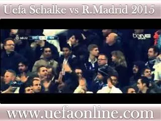 stream Football Real Madrid vs Schalke