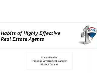 Habits of Highly Effective Real Estate Agents